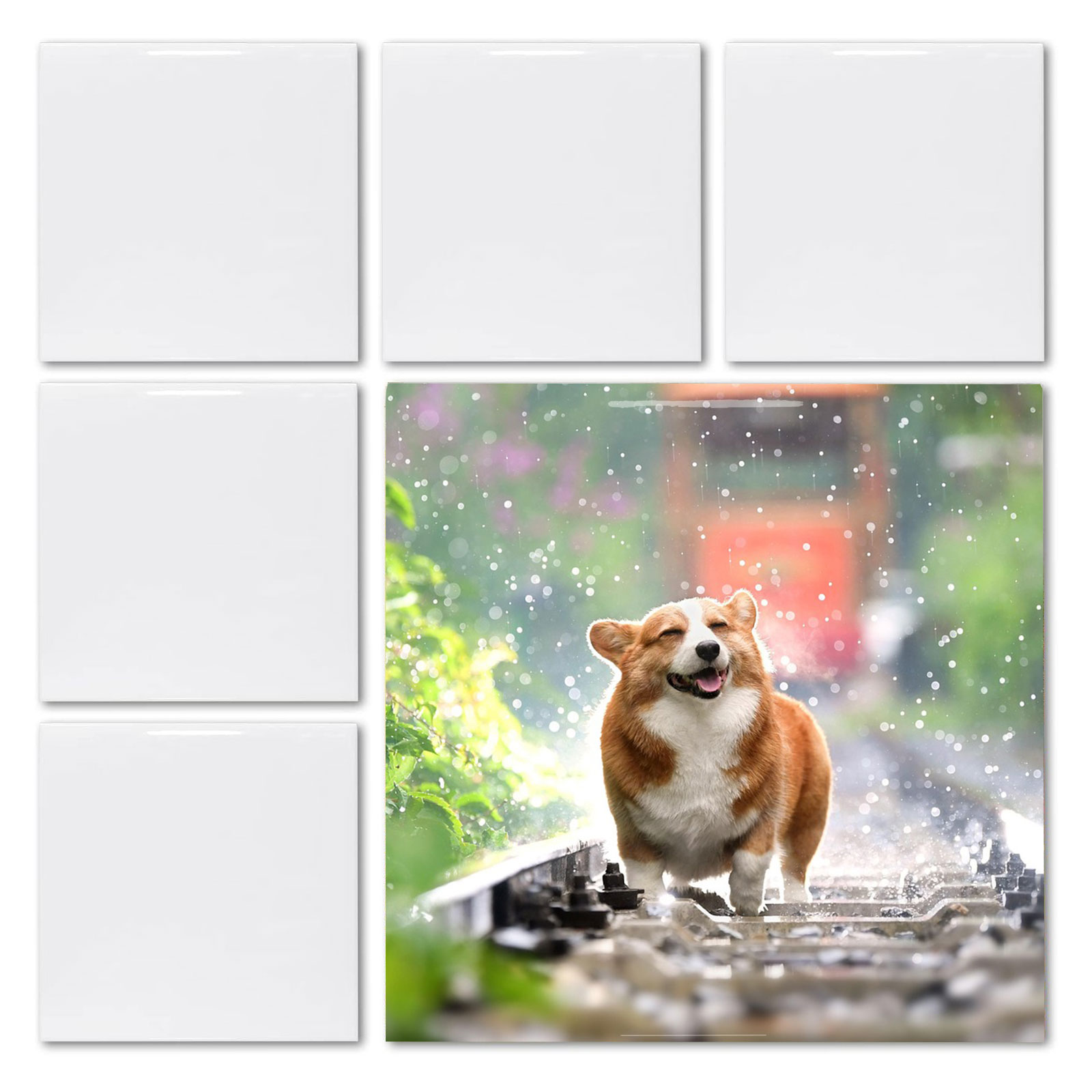 20pcs 4.25' X 4.25' Sublimatio - đánh giá và giá Ceramic Tile Blank