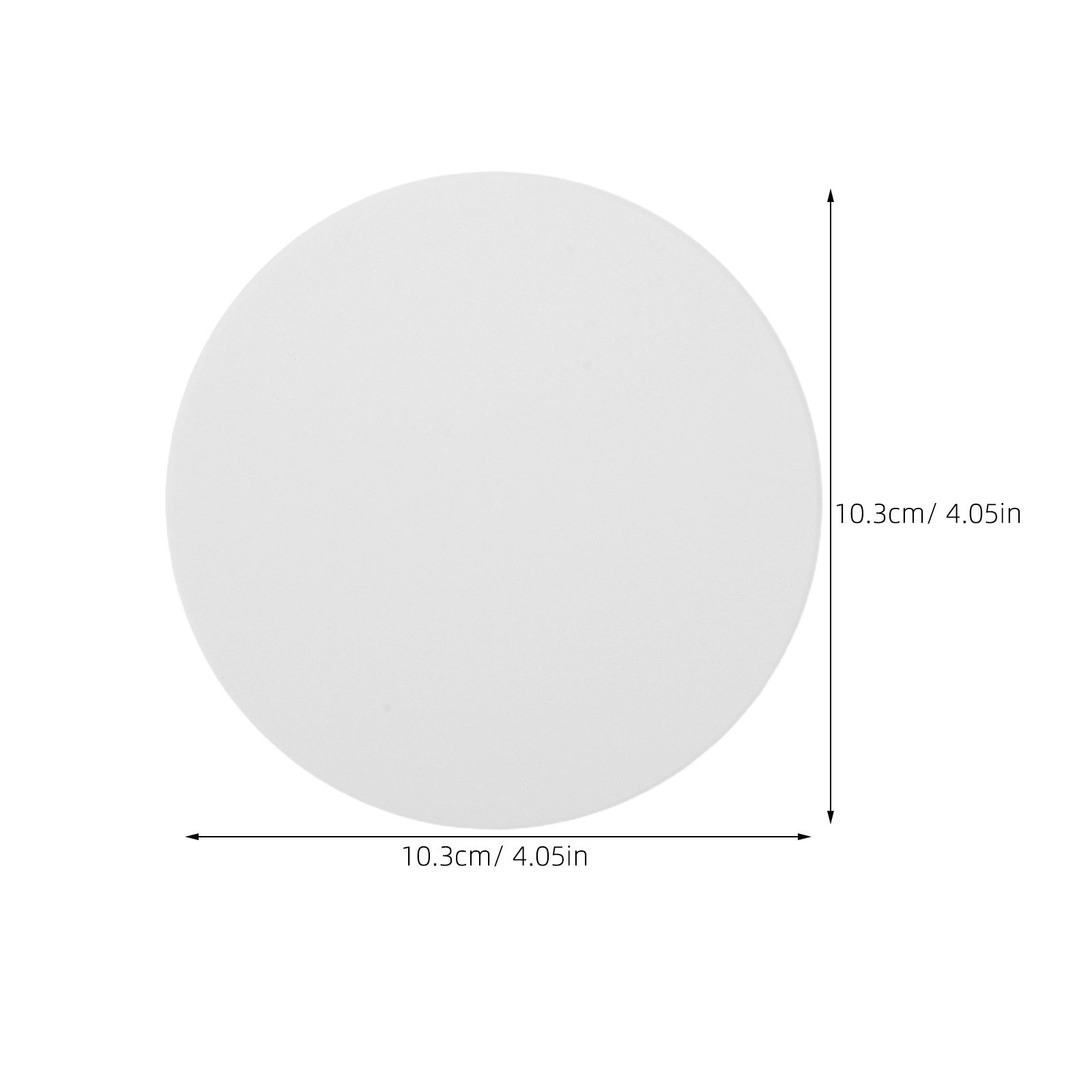 12Pcs White Round Ceramic Coas - đánh giá và giá Coaster Sublimation Blank