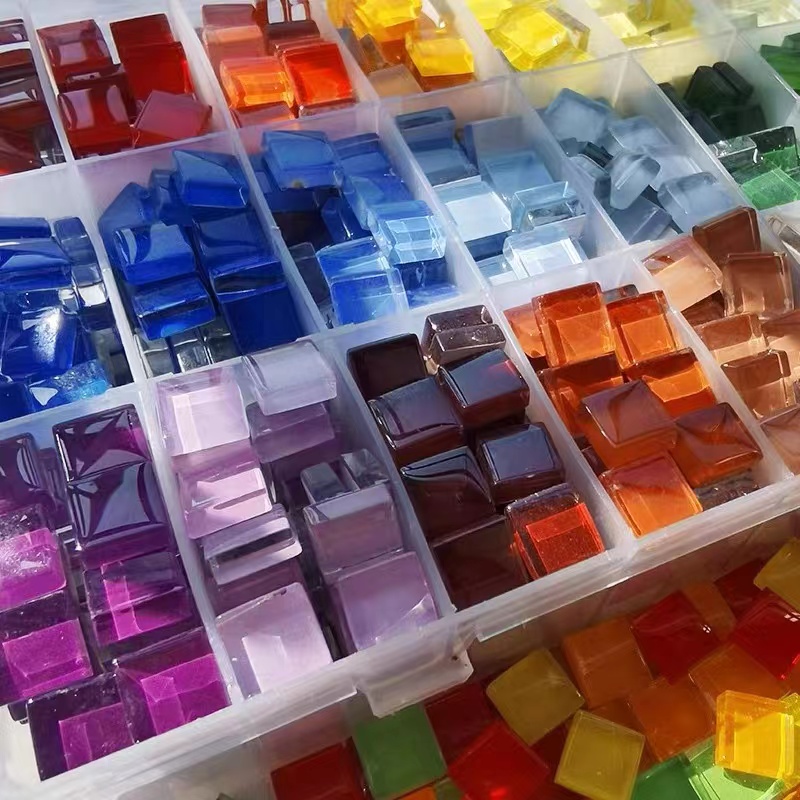 DIY Ceramic Mosaic Glass 50pcs - đánh giá và giá Ceramic Tile Blank