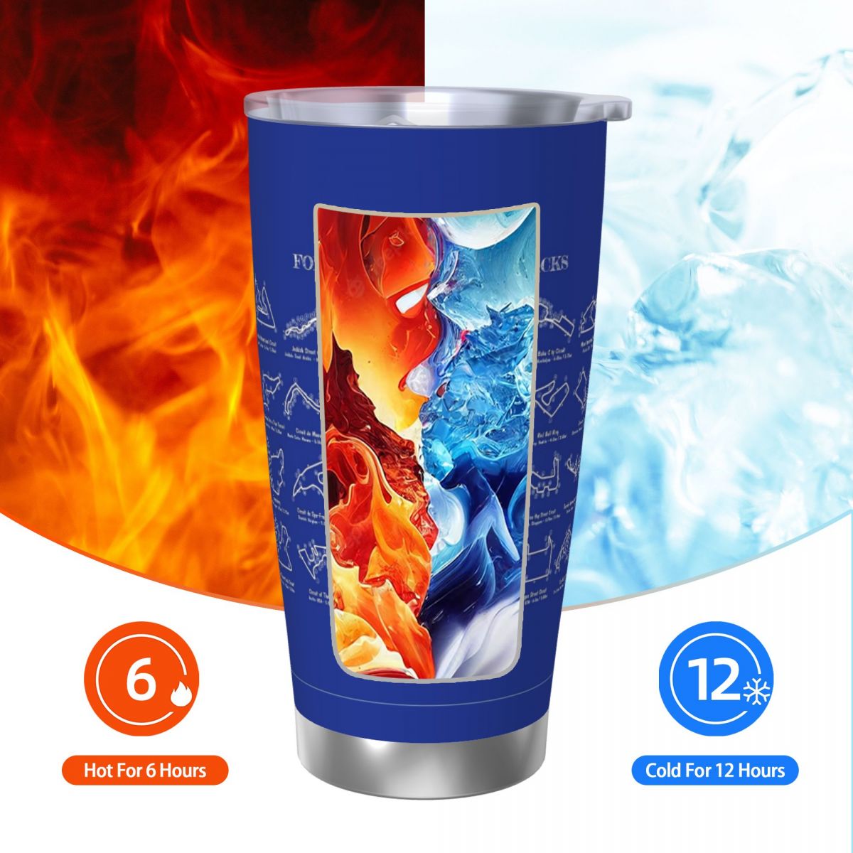 F1 Race Tracks (White Stencil- - đánh giá và giá Tumbler 20Oz White